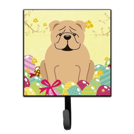 Carolines Treasures Easter Eggs English Bulldog Fawn Leash or Key Holder BB6124SH4